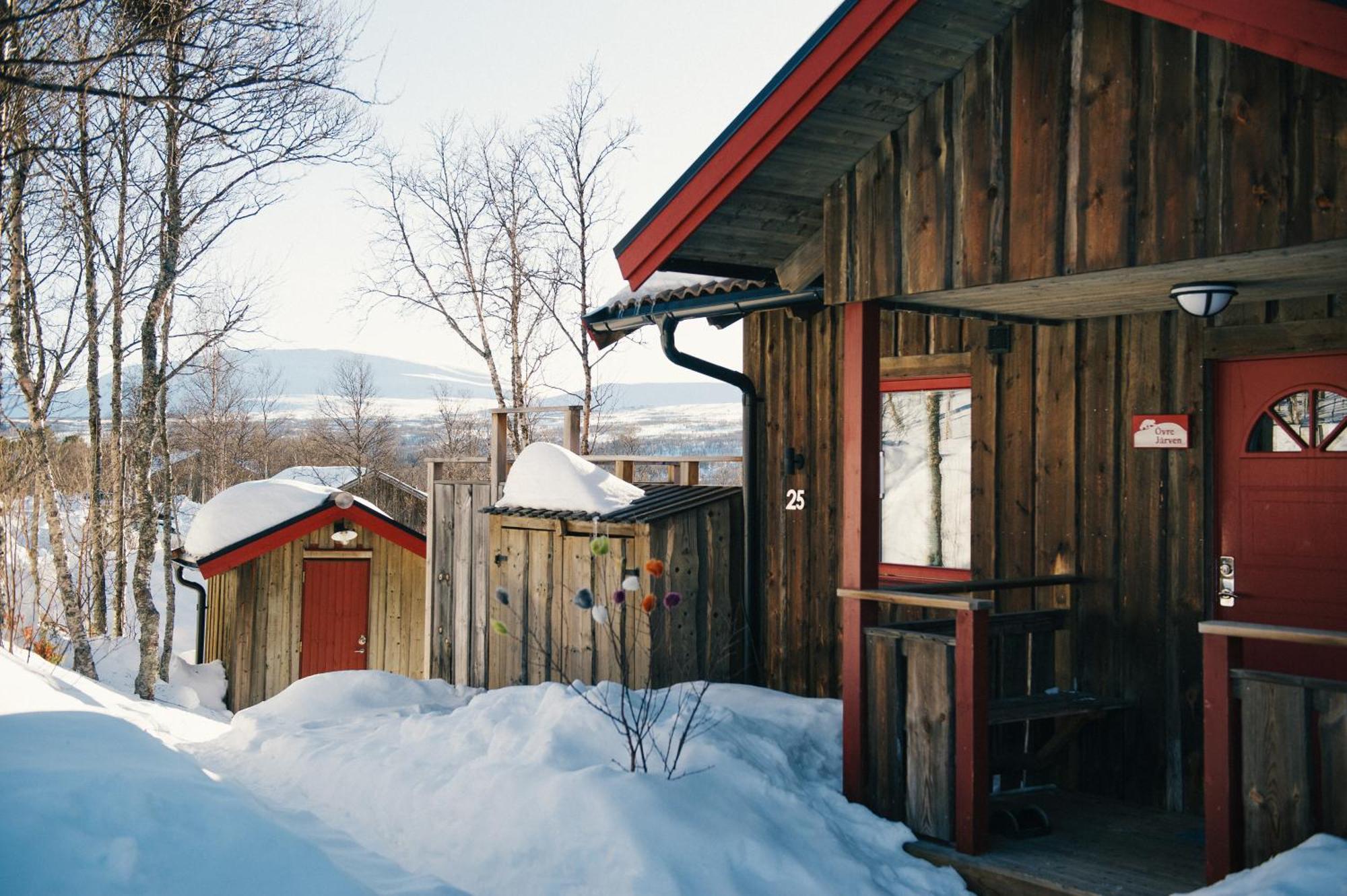 Fjaellfrid Stugby Villa Bruksvallarna ภายนอก รูปภาพ